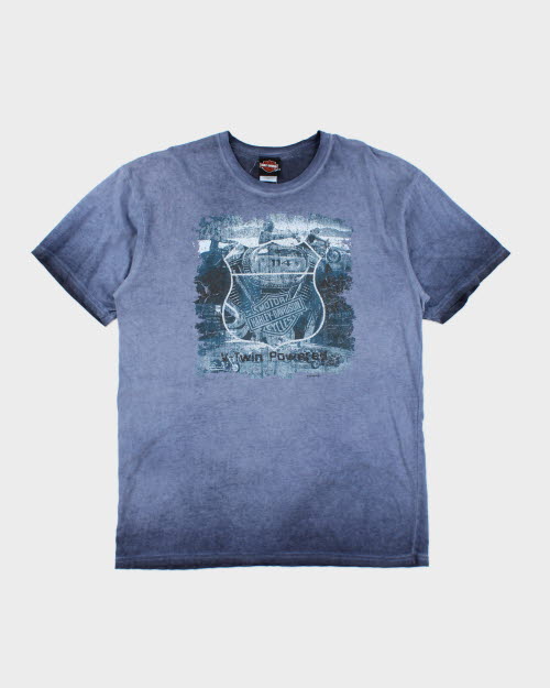 Vintage Harley Davidson Biker T-Shirt - L