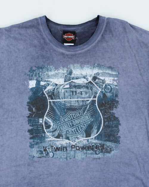 Vintage Harley Davidson Biker T-Shirt - L