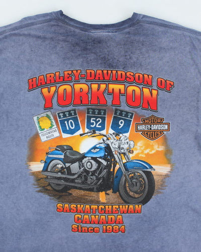 Vintage Harley Davidson Biker T-Shirt - L