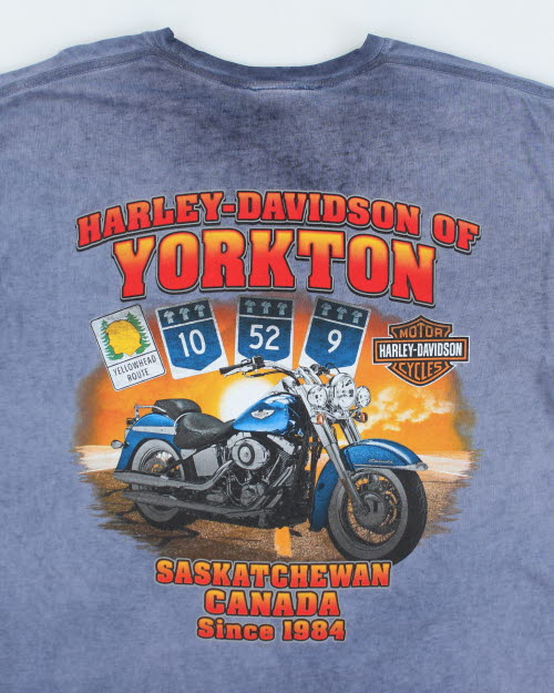 Vintage Harley Davidson Biker T-Shirt - L