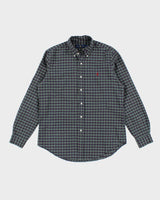 Ralph Lauren Green Check Shirt - M