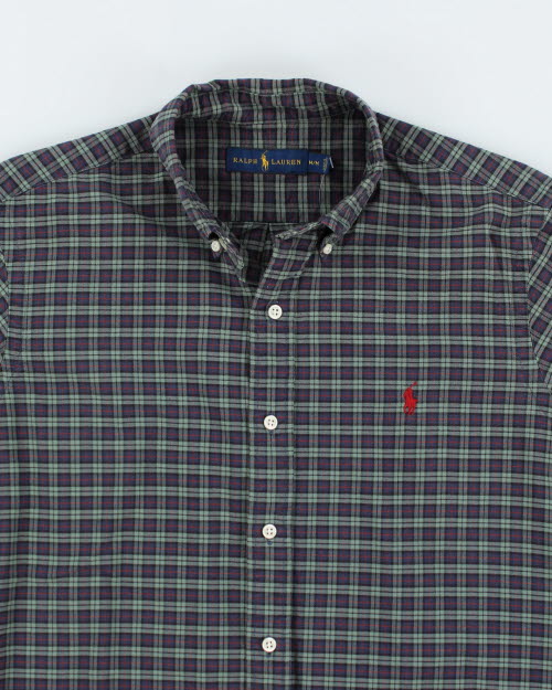 Ralph Lauren Green Check Shirt - M