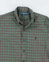 Ralph Lauren Green Check Shirt - M