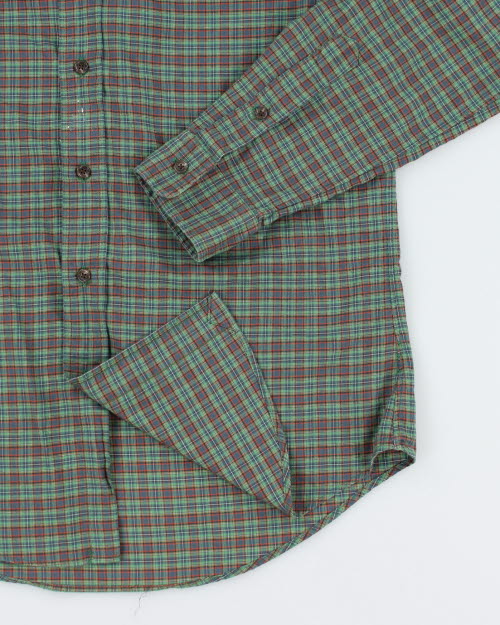 Ralph Lauren Green Check Shirt - M