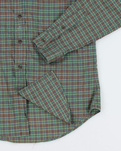 Ralph Lauren Green Check Shirt - M