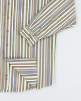 Y2k 00s Pierre Cardin Stripe Shirt - L