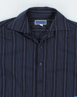 Y2k 00s Notorious Stripe Shirt - S