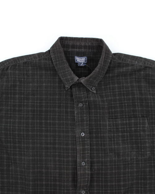Denver Hayes Cord Check Shirt - XL