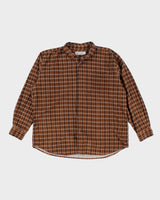 Wind River Brown Cord Shirt - XL