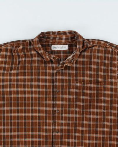 Wind River Brown Cord Shirt - XL