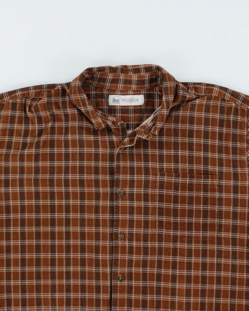 Wind River Brown Cord Shirt - XL