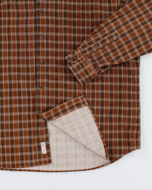 Wind River Brown Cord Shirt - XL