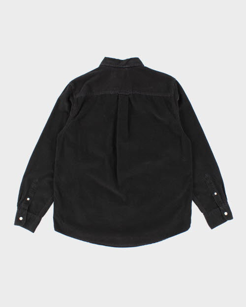 Chaps Black Cord Shirt - M