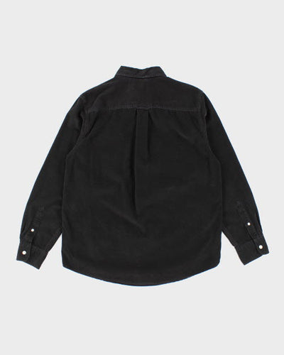 Chaps Black Cord Shirt - M