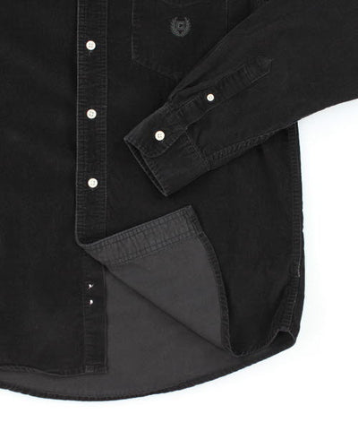 Chaps Black Cord Shirt - M