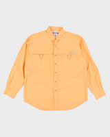 Columbia Orange Long Sleeve Shirt - S