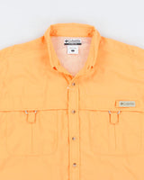 Columbia Orange Long Sleeve Shirt - S