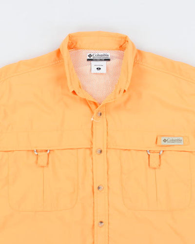 Columbia Orange Long Sleeve Shirt - S