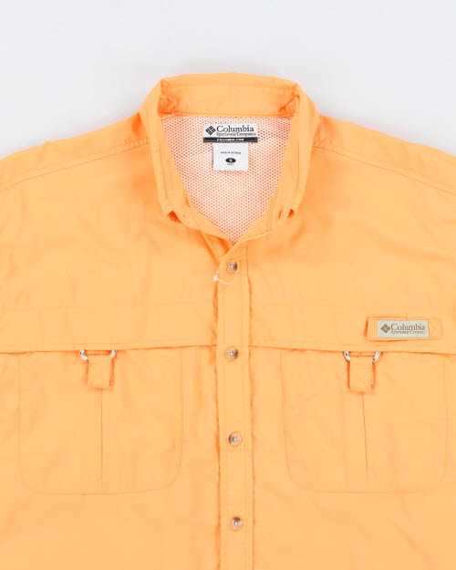 Columbia Orange Long Sleeve Shirt - S