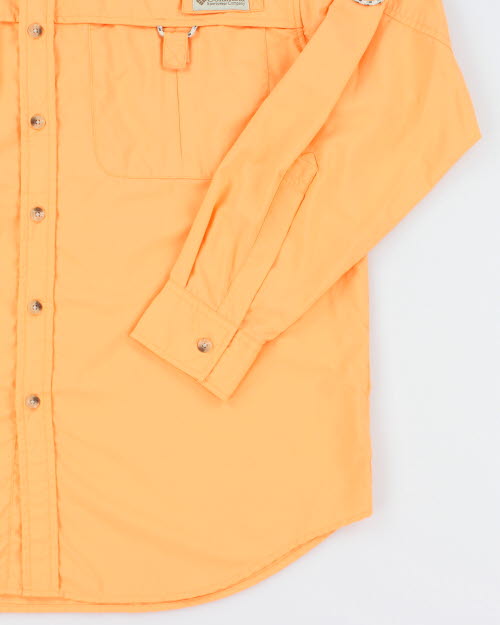 Columbia Orange Long Sleeve Shirt - S