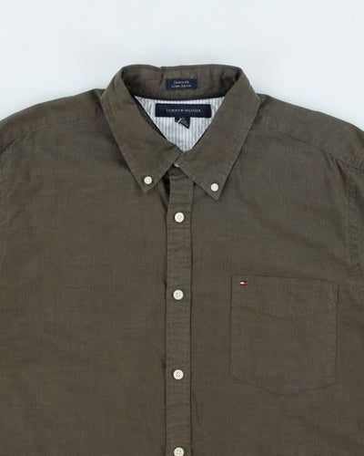 Tommy Hilfiger Khaki Shirt - L