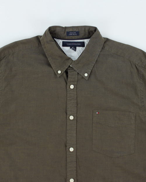 Tommy Hilfiger Khaki Shirt - L