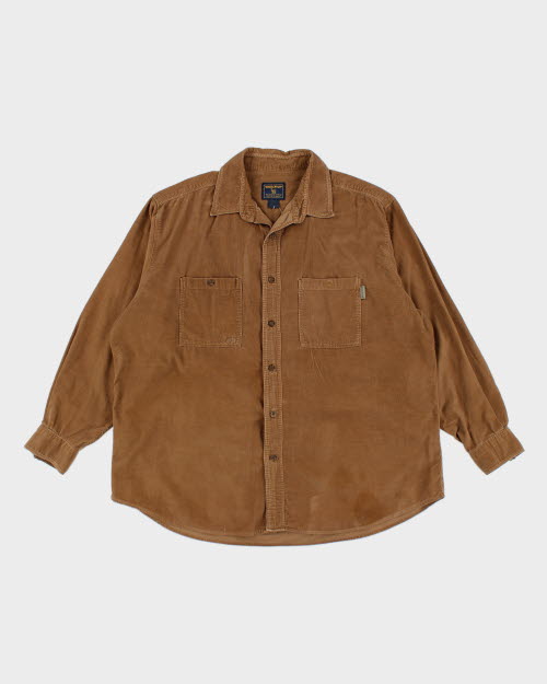 Woolrich Brown Cord Shirt - XL