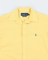 Ralph Lauren Yellow Check Shirt - S