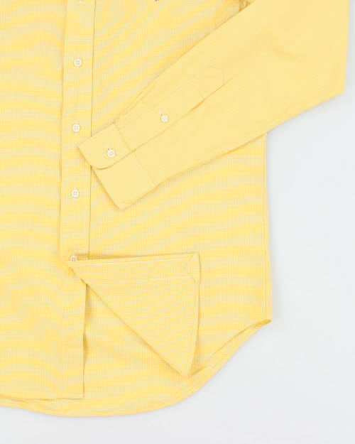 Ralph Lauren Yellow Check Shirt - S