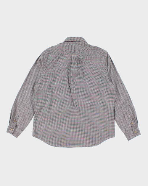 Ralph Lauren Purple &amp; Green Check Shirt - L