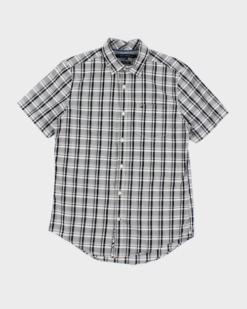 Tommy Hilfiger Short Sleeve Check Shirt - S