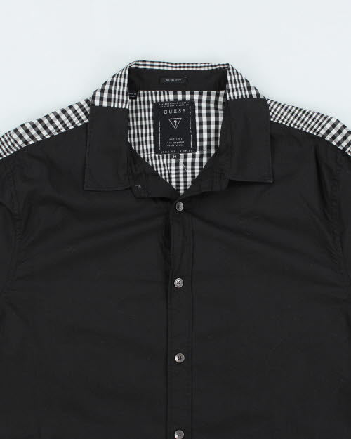 Y2k 00s Guess Check Shirt - M