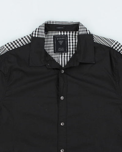 Y2k 00s Guess Check Shirt - M