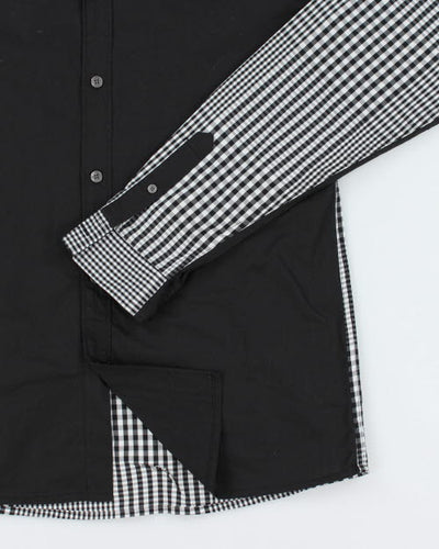 Y2k 00s Guess Check Shirt - M