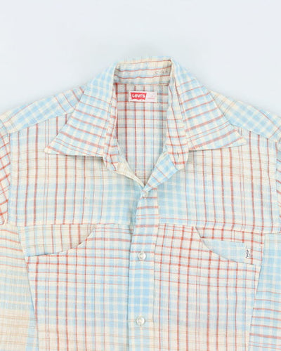 Vintage 70's Levi's Check Shirt - M