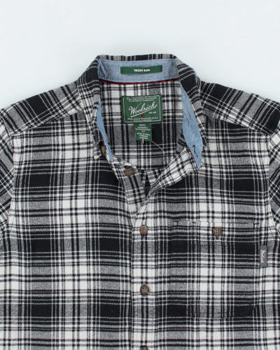 Woolrich Check Flannel Shirt - S