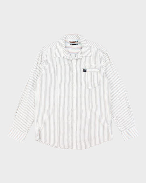 Y2k 00s Ecko Unltd  Stripe Shirt - L