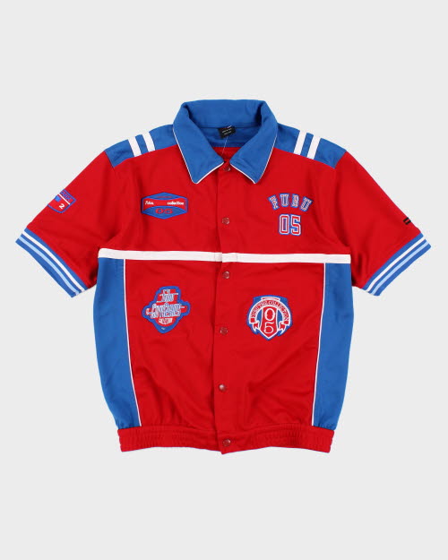 Vintage 2000's FUBU Patched Work Shirt - L