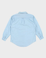 Vintage 90's Looney Tunes Embroidered Long-sleeve Denim Shirt - M