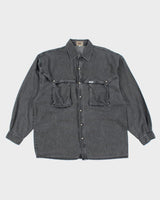 Vintage 90's Guess Jeans Long-sleeve Denim Shirt - XL