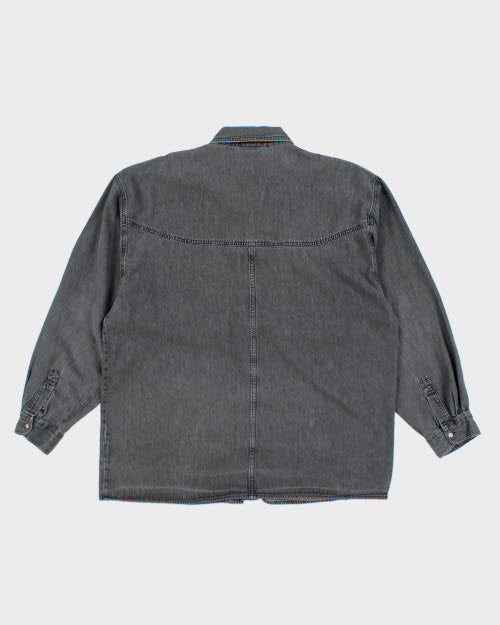 Vintage 90's Guess Jeans Long-sleeve Denim Shirt - XL