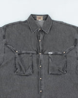 Vintage 90's Guess Jeans Long-sleeve Denim Shirt - XL