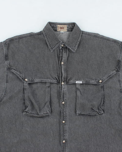 Vintage 90's Guess Jeans Long-sleeve Denim Shirt - XL