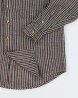 Vintage 90's Robinsons Striped Flannel Shirt - L