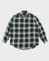 Vintage Polo Ralph Lauren Lightweight Flannel Shirt - M