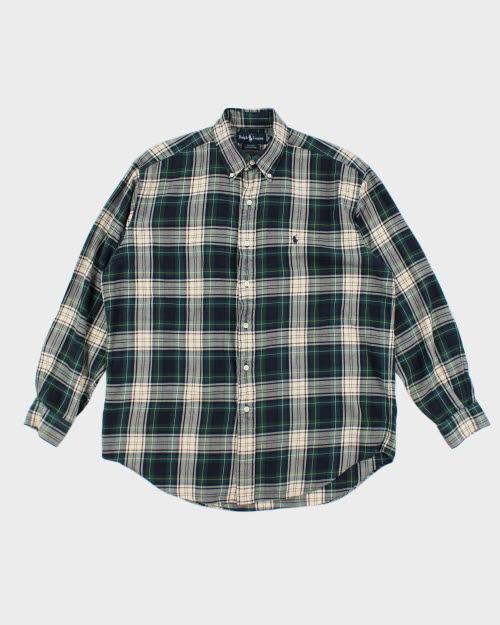 Vintage Polo Ralph Lauren Lightweight Flannel Shirt - M