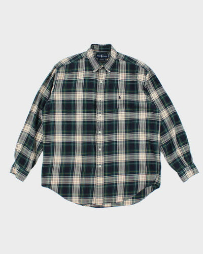 Vintage Polo Ralph Lauren Lightweight Flannel Shirt - M
