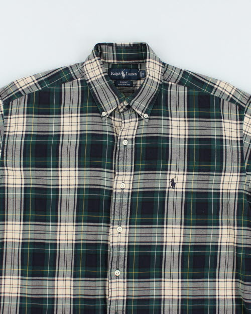 Vintage Polo Ralph Lauren Lightweight Flannel Shirt - M