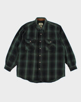 Vintage Field &amp; Stream Heavyweight Flannel Shirt - XL