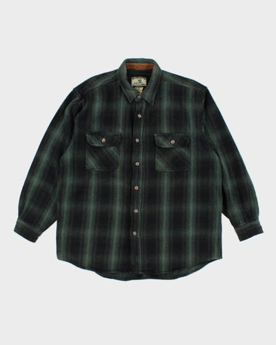 Vintage Field & Stream Heavyweight Flannel Shirt - XL